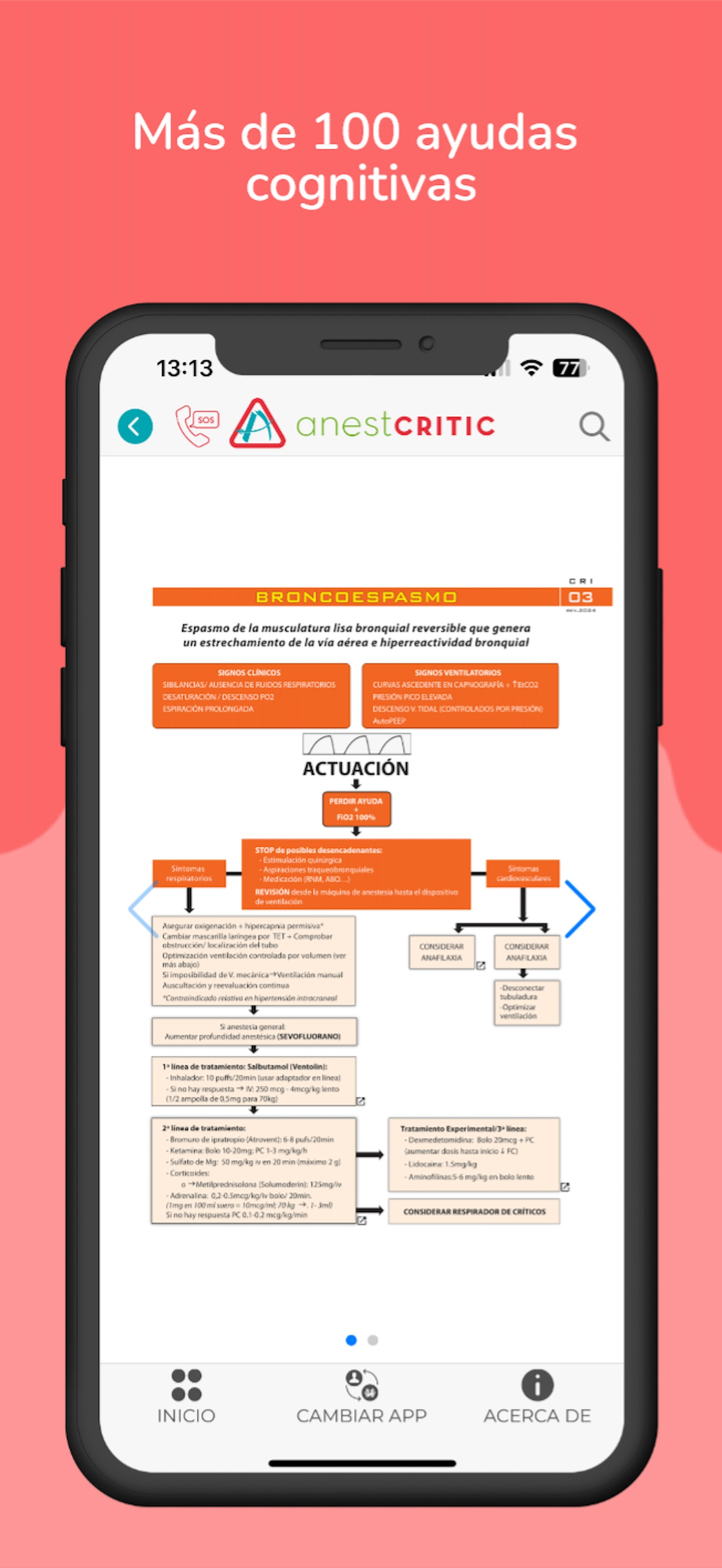 AnestCRITIC Crisis y Anestesia screenshot 5