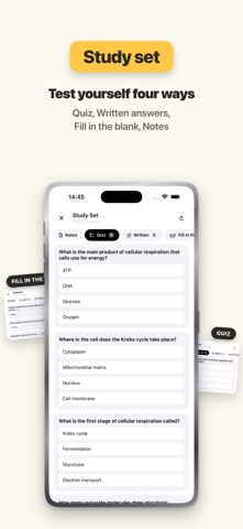 Qora AI: Notes to Flashcards Screenshot 3 of 5