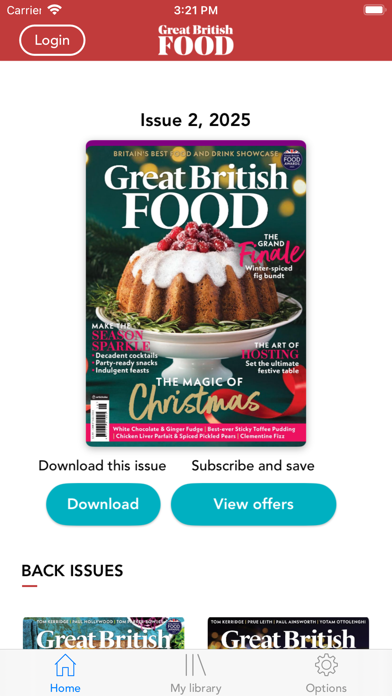 Screenshot #1 pour Great British Food Magazine