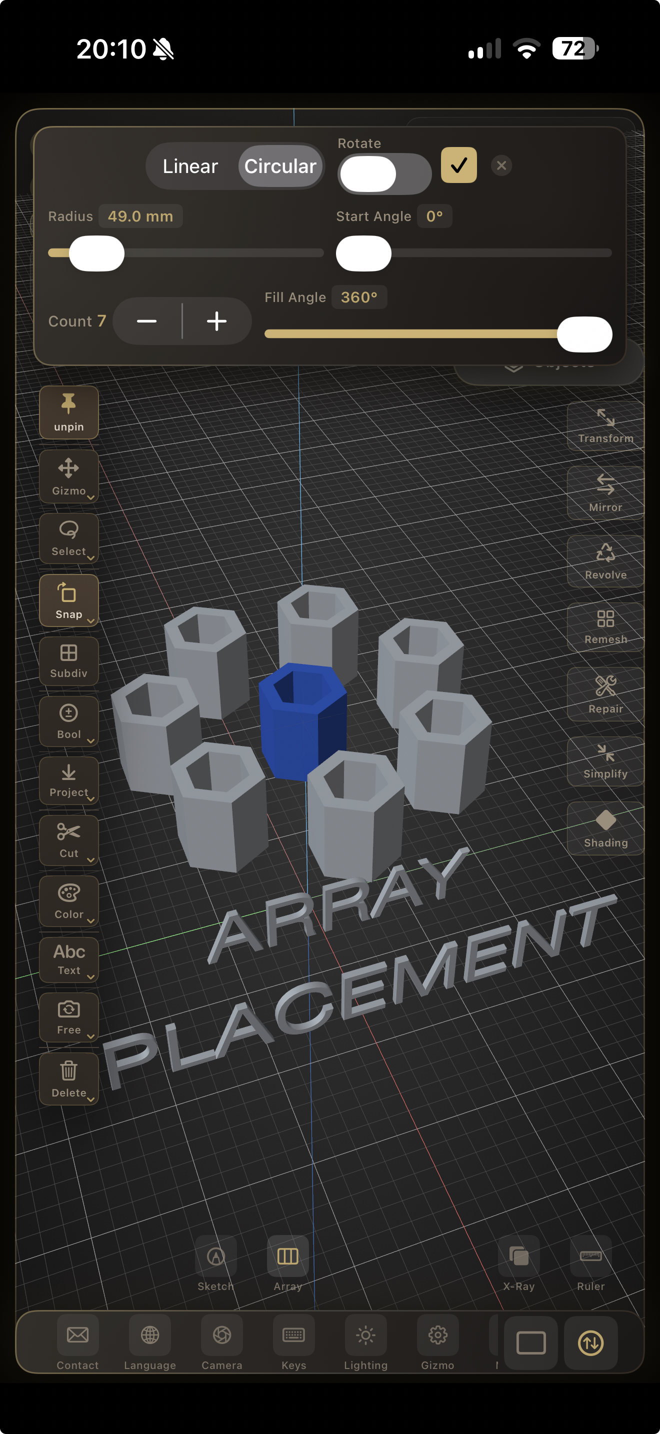 Forma3D - 3D Modeling & Print screenshot 10