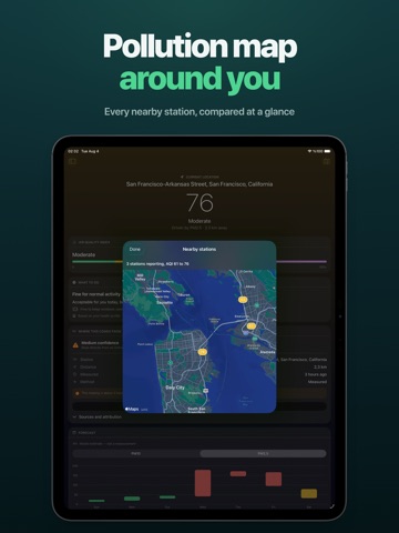 Air Quality & AQI iPad screenshot