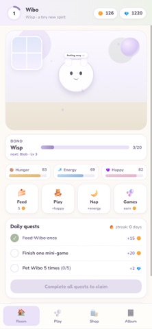 Wibo- Spirit Pet screenshot 2