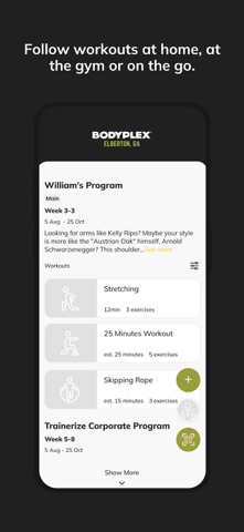 Bodyplex Elberton screenshot