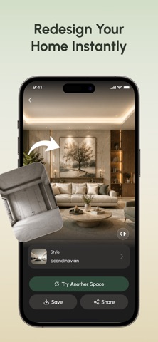 AI Room Decor - Home Design iPhone screenshot 2