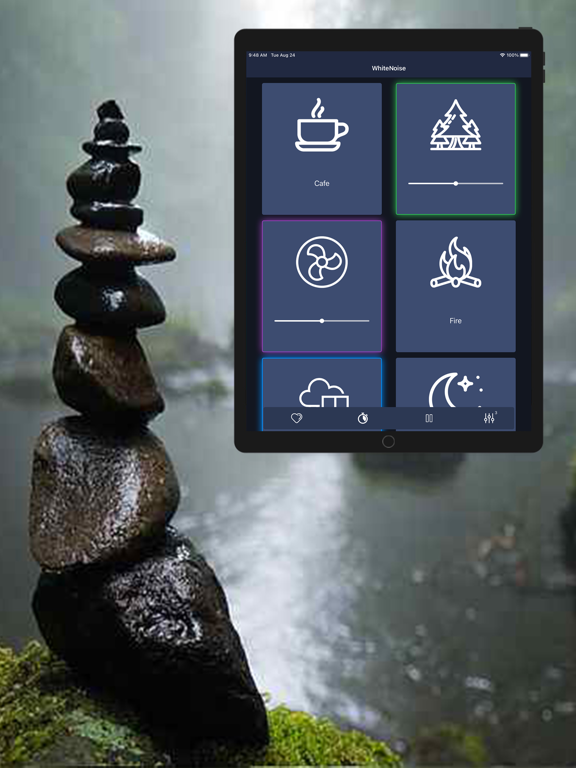 White Noise  ٞ iPad screenshot 5 - Health & Fitness app