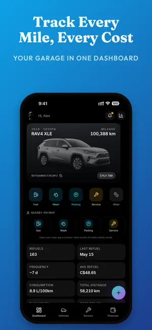 Car Wallet screenshot 1