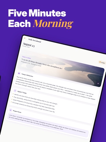 FlickerFaith Christian AI Chat iPad screenshot