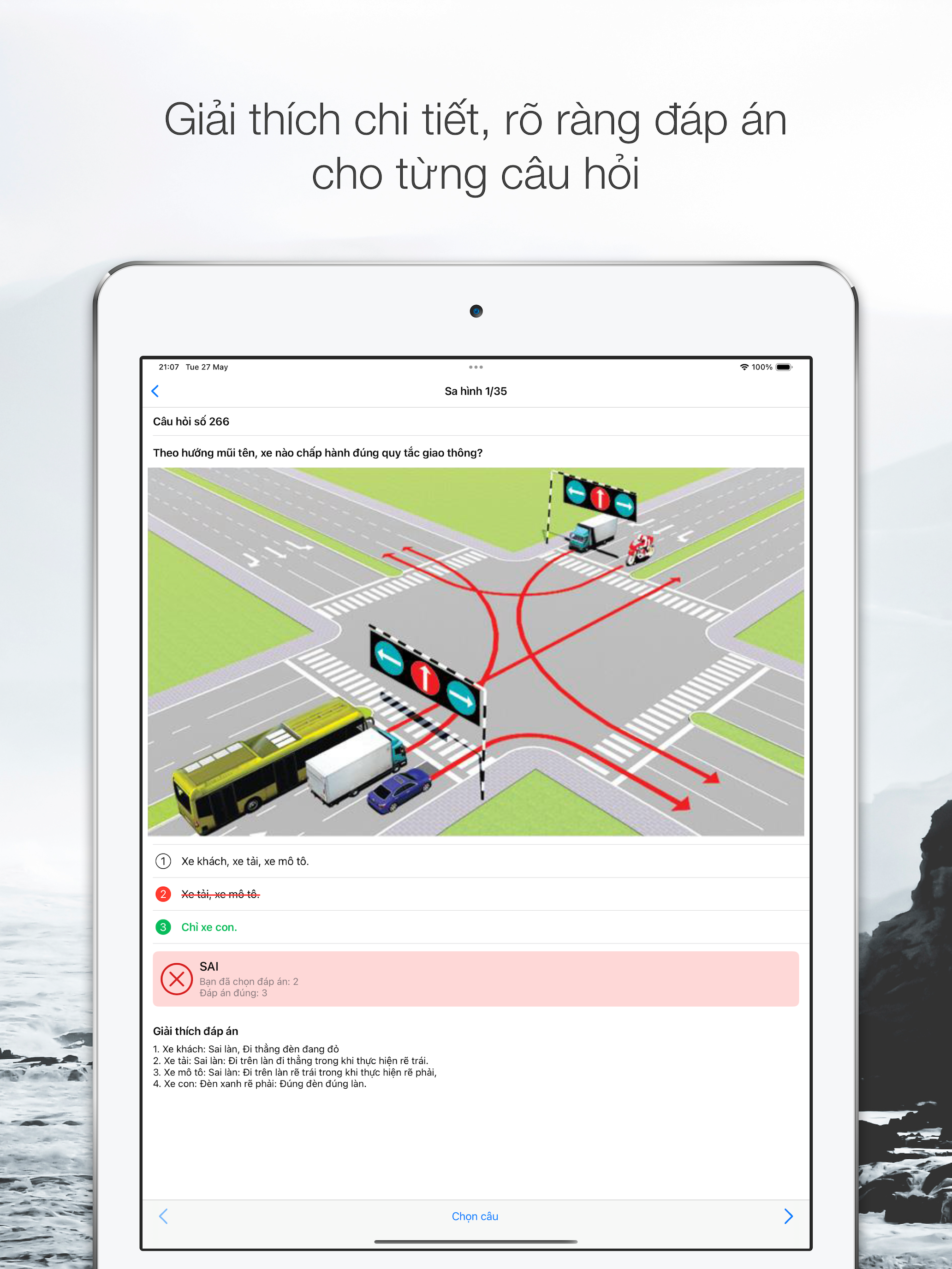 250 Câu Ôn Thi GPLX A1 screenshot 7