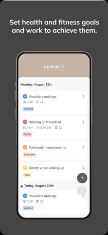 Summit Workouts screenshot