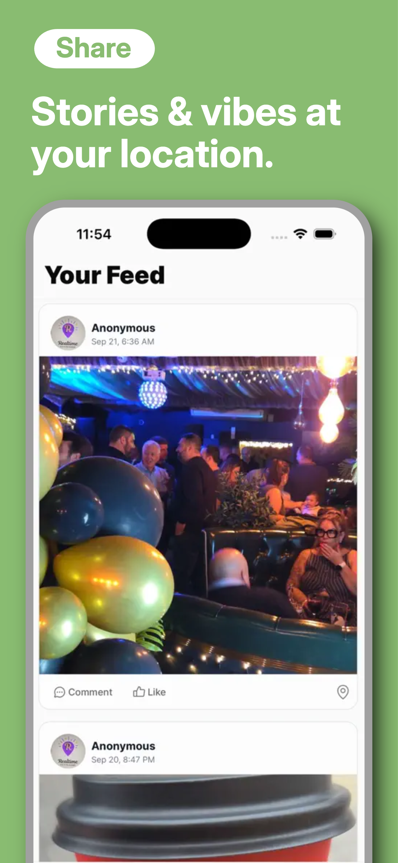 Realtime Social