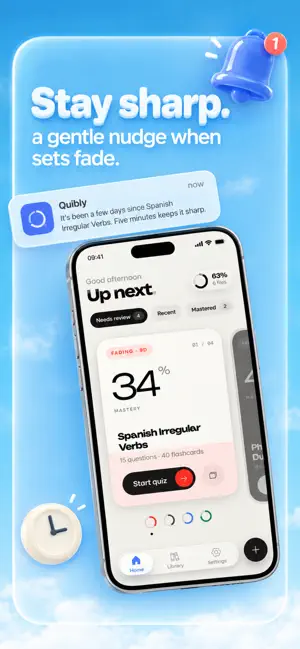 Quibly: AI Quiz & Flashcards screenshot 3