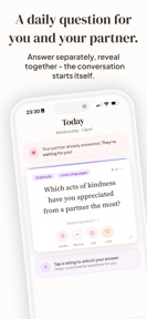 Aperi: Daily Couple Questions screenshot