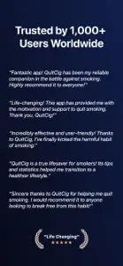 QuitCig Stop Smoking Addiction screenshot #5 for iPhone