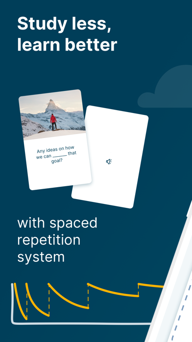 Achiever Flashcards app screenshot