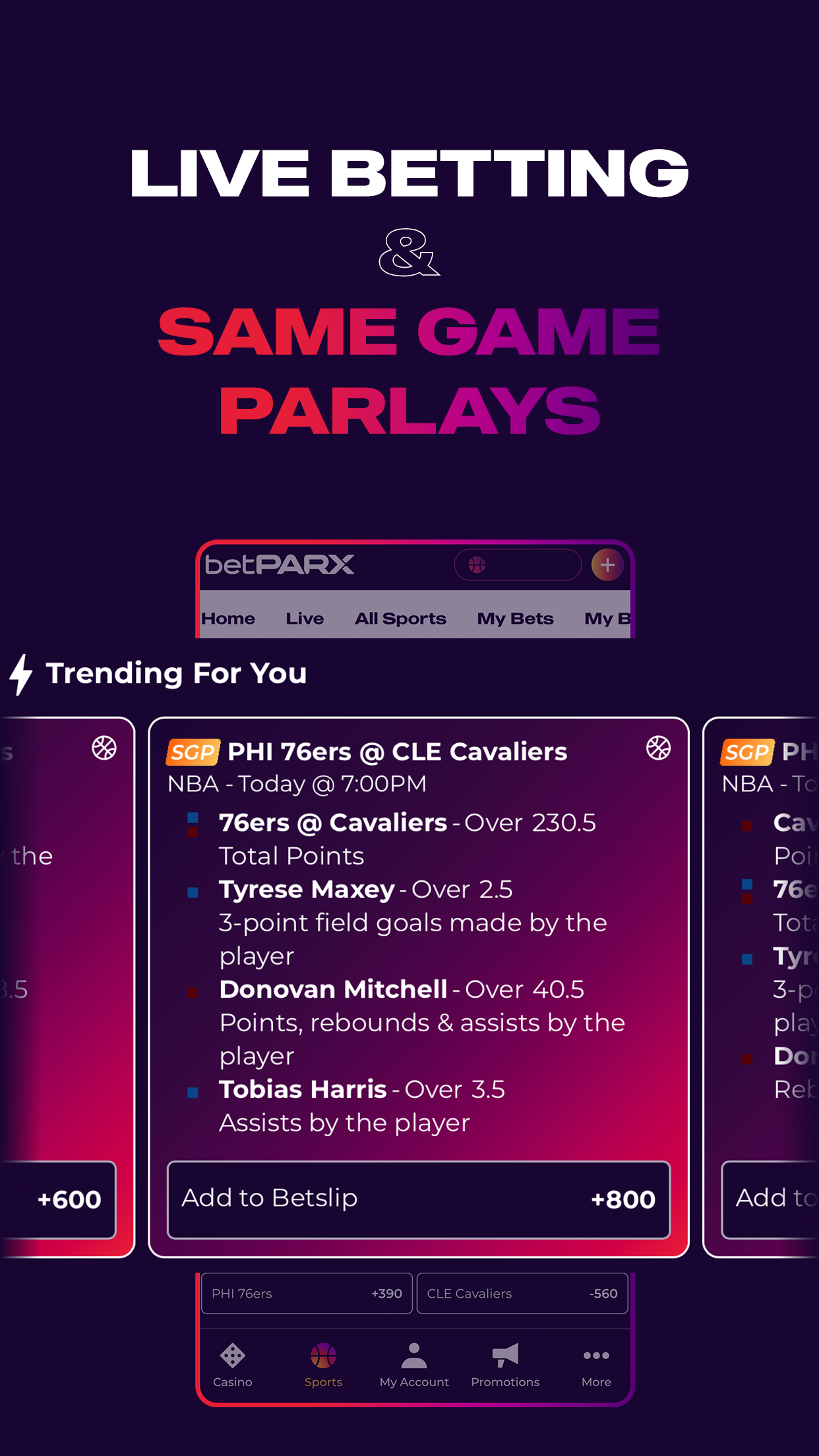 betPARX NJ screenshot 6