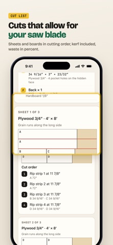 Plankly: Woodworking Planner Screenshot 3 of 7
