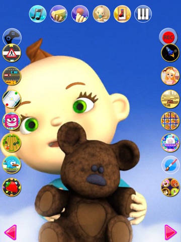 My Talking Baby Music Star iPad screenshot
