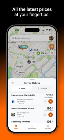 Fuel Spy Australia iPhone screenshot 3