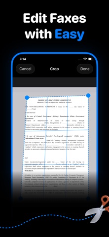 Fax Send and Receive: FAXiT ◎ iPhone screenshot