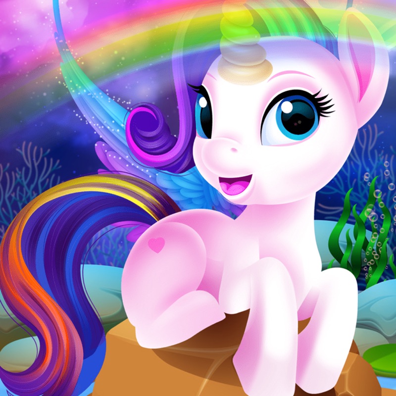 Rainbow Unicorn Candy Salon screenshot 7