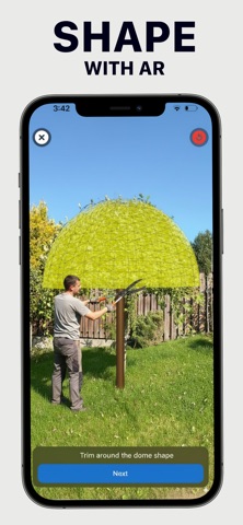 Arborly - Topiary Camera iPhone screenshot