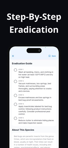 Bug Identifier: Spider Insect iPhone screenshot