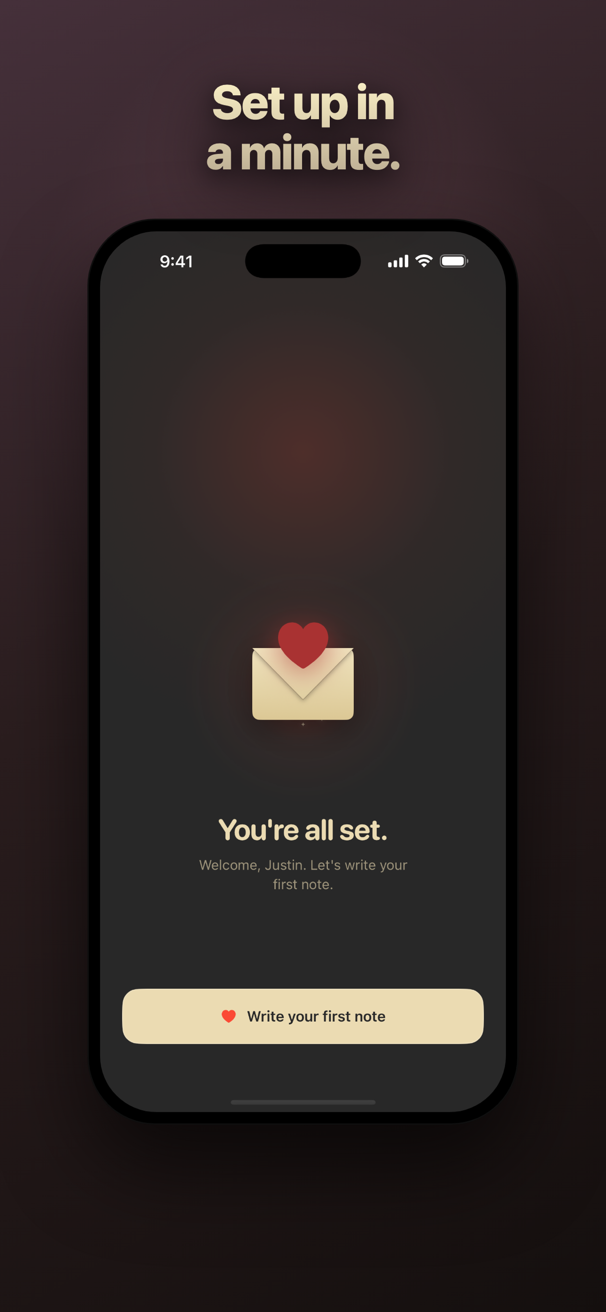 luv - Note Widget