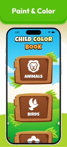 Coloring book - Paint & Color Screenshot 2 of 4