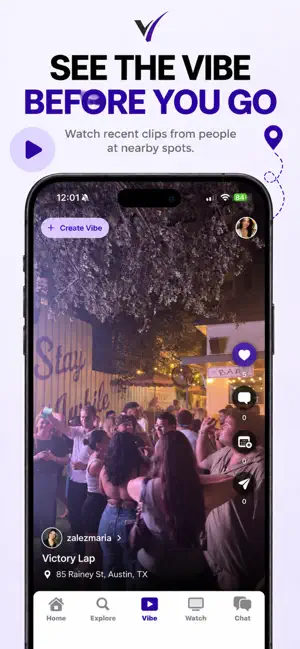 VibeChecker: Live Spots screenshot 1