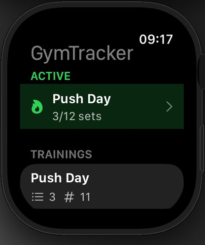 EasyGymTracker