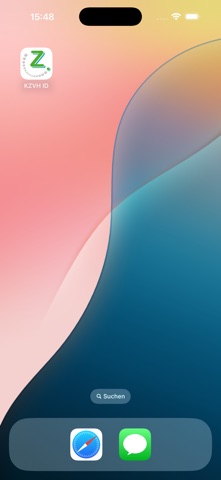 KZVH ID app screenshot