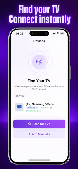 Remotely - Universal TV Remote Screenshot 3 of 5