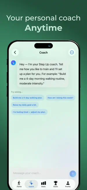 Step Up: Count & Track Steps screenshot 4