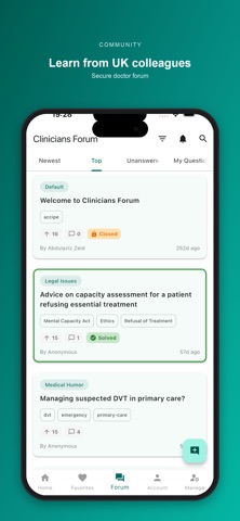 Accipe UK clinical guidance Screenshot 3 of 8