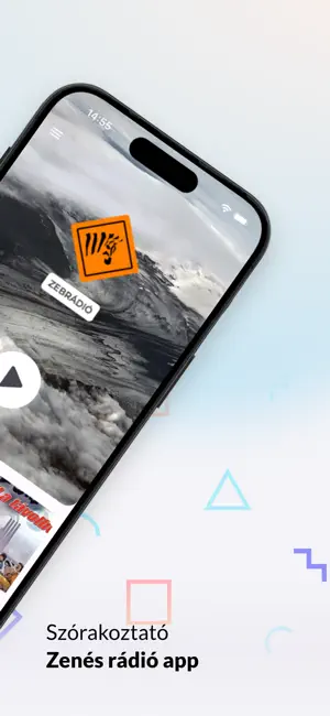 Zebrádió screenshot 2