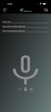 App screenshot