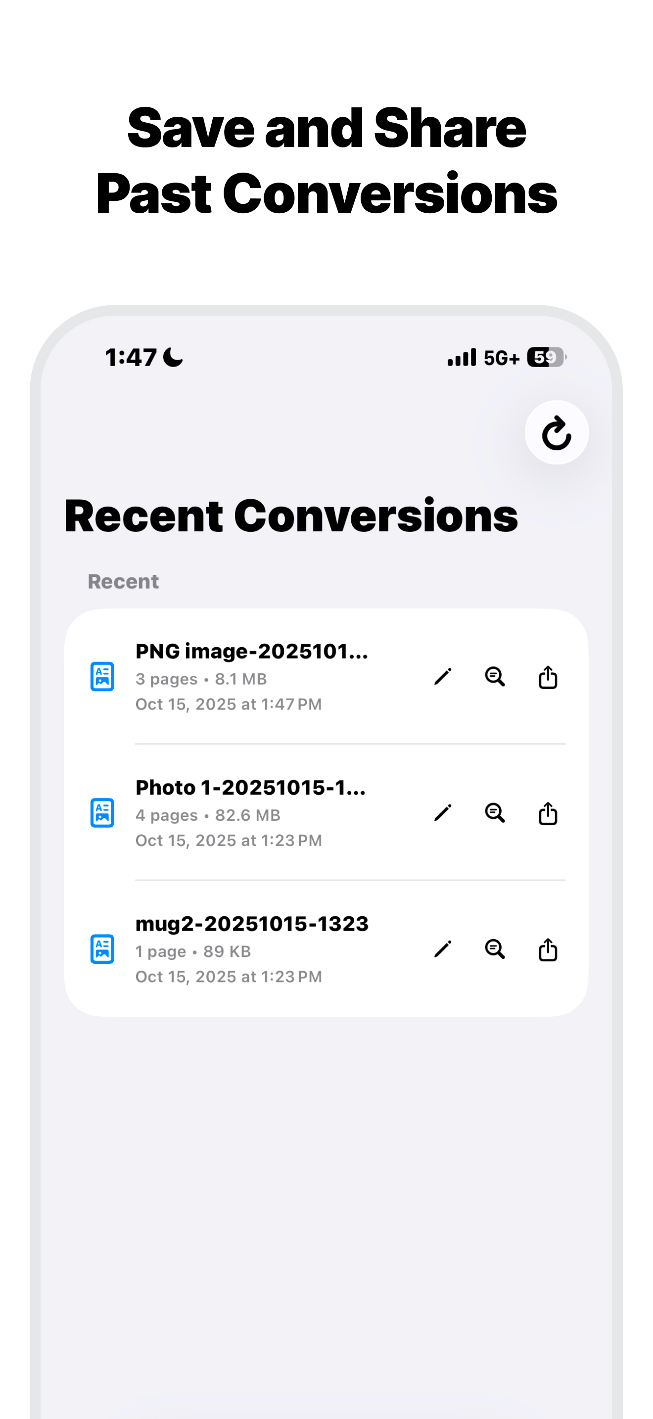 PDF Tools: JPG Pictures to PDF screenshot 3