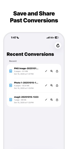 PDF Tools: JPG Pictures to PDF screenshot