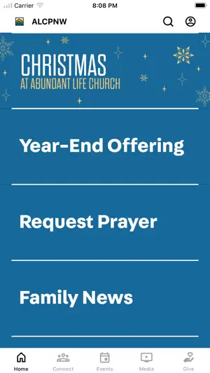 Abundant Life Church App screenshot 1