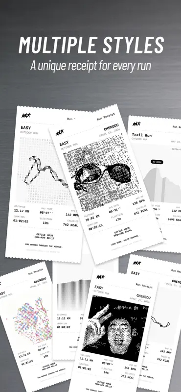 Run Receipt screenshot 3 of 8