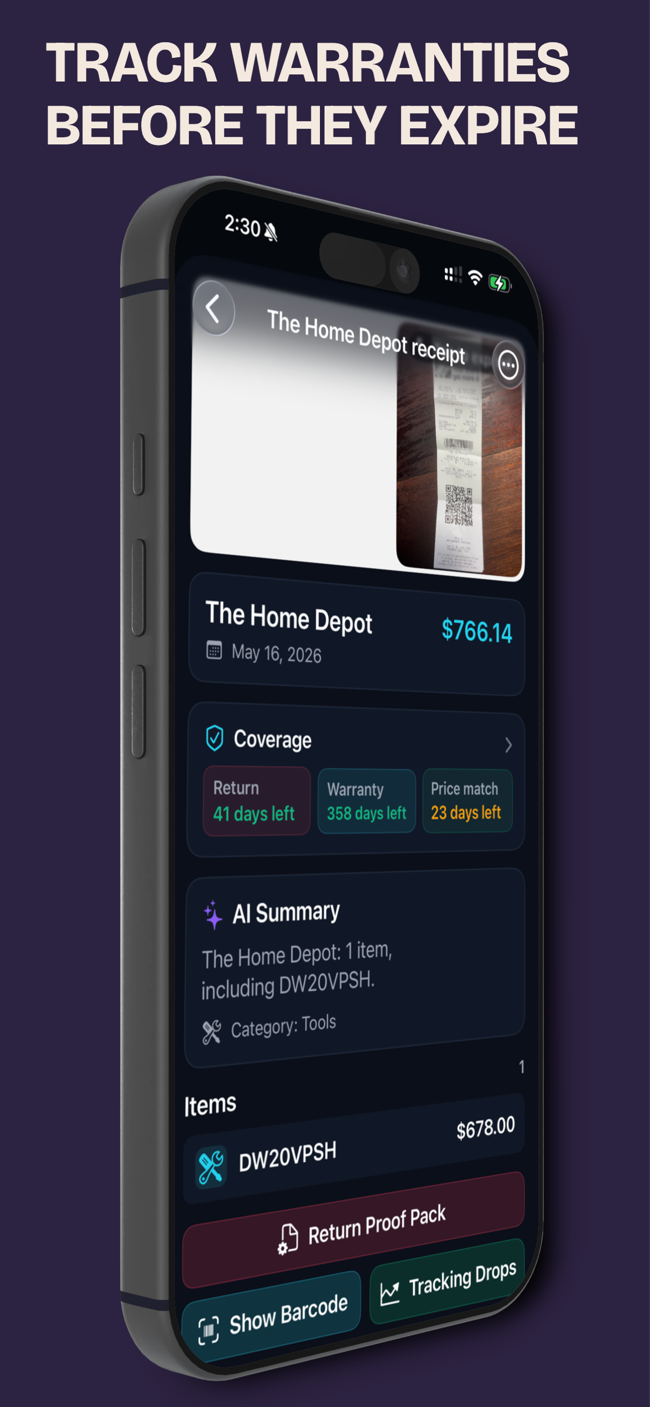 ReceiptNudge screenshot 7
