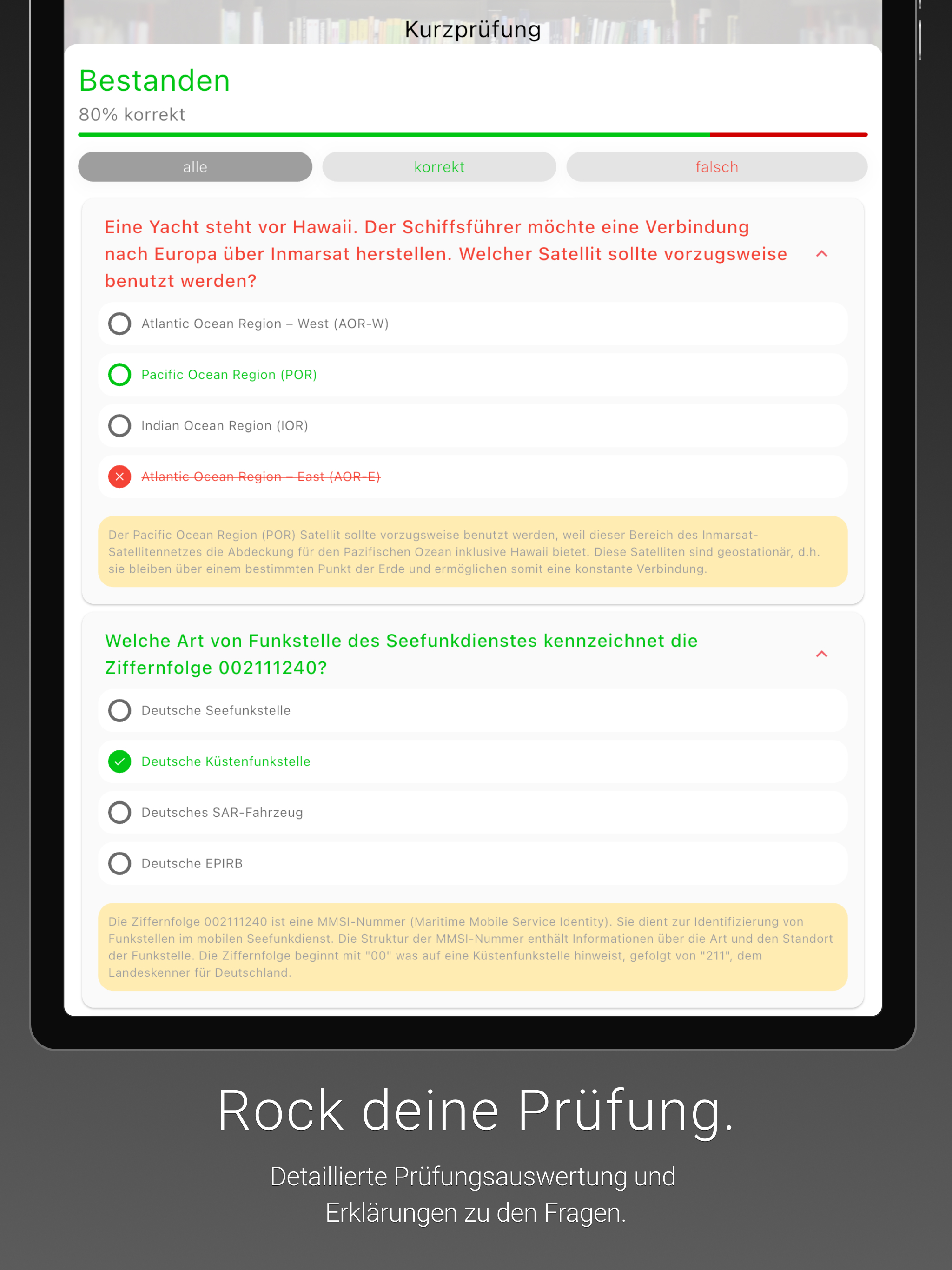 Seefunk: SRC, LRC & UBI Fragen screenshot 14