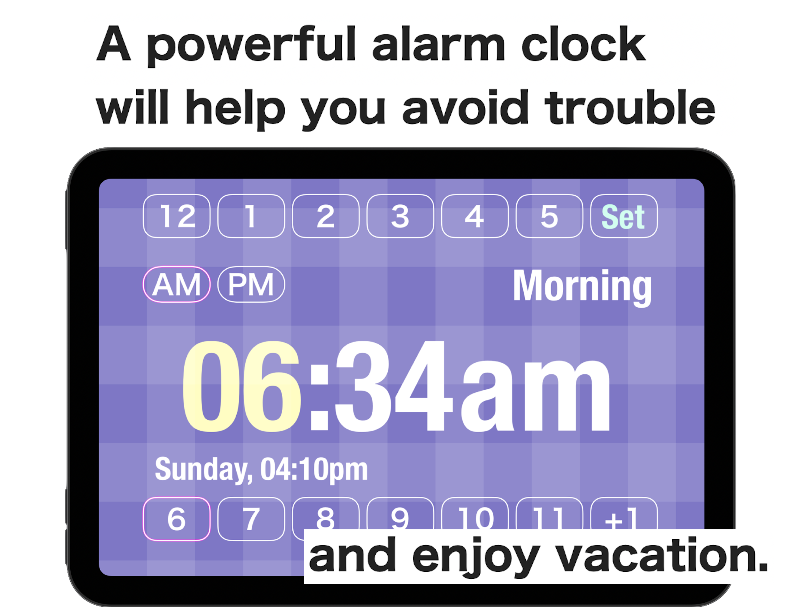 TimeSignal Alarm clock