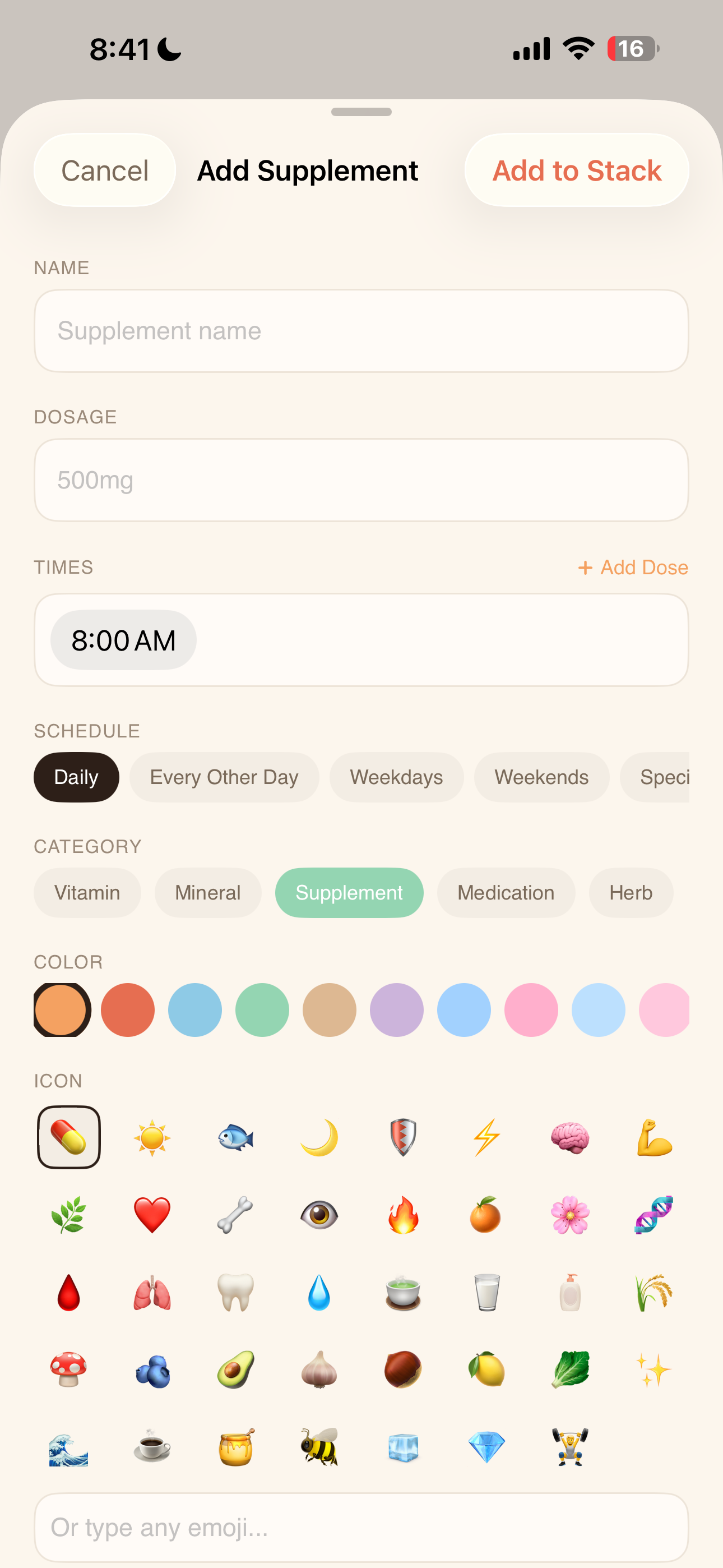 Swello: Supplement Tracker screenshot 4