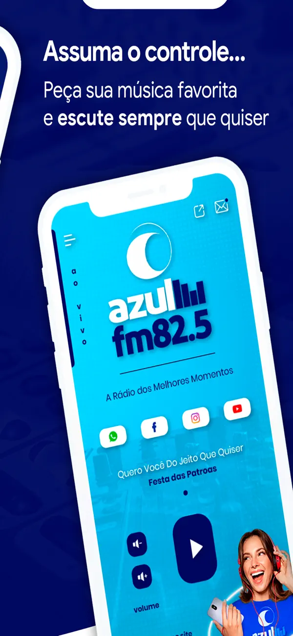 Screenshot #2 pour Azul FM 82.5