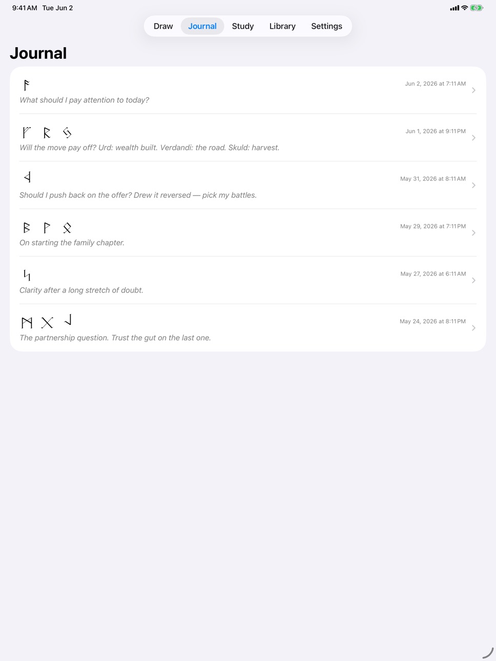 iPad screenshot