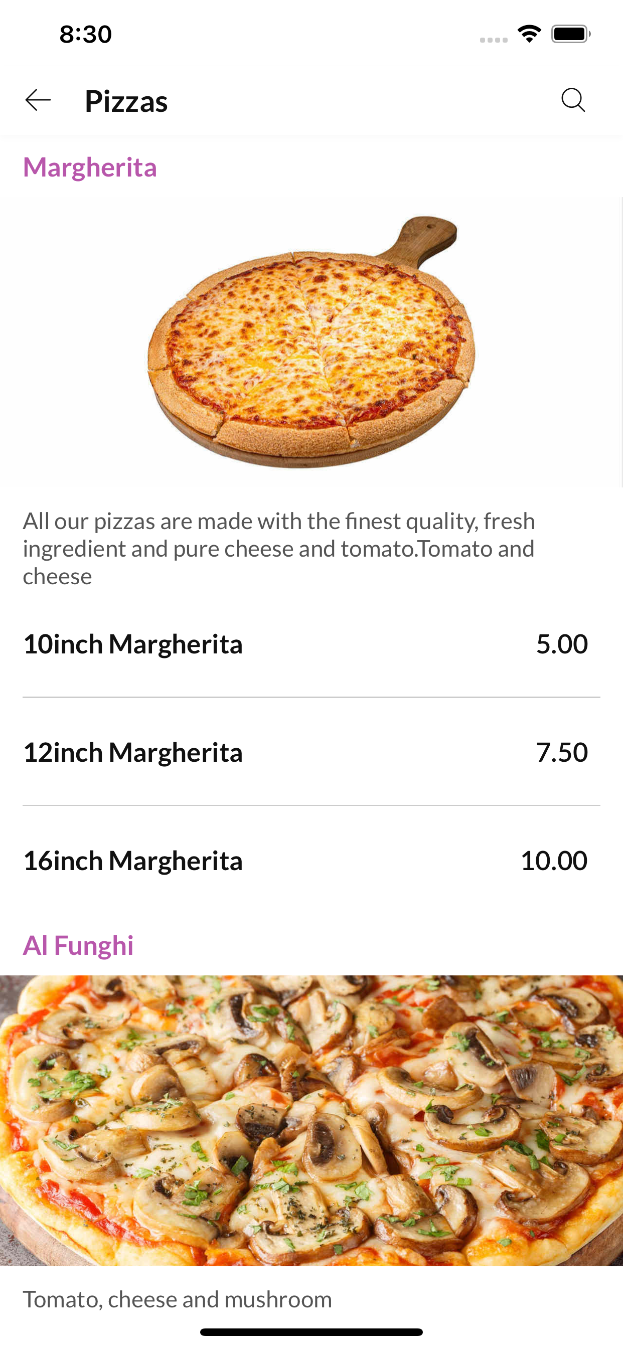 Adams Pizzeria