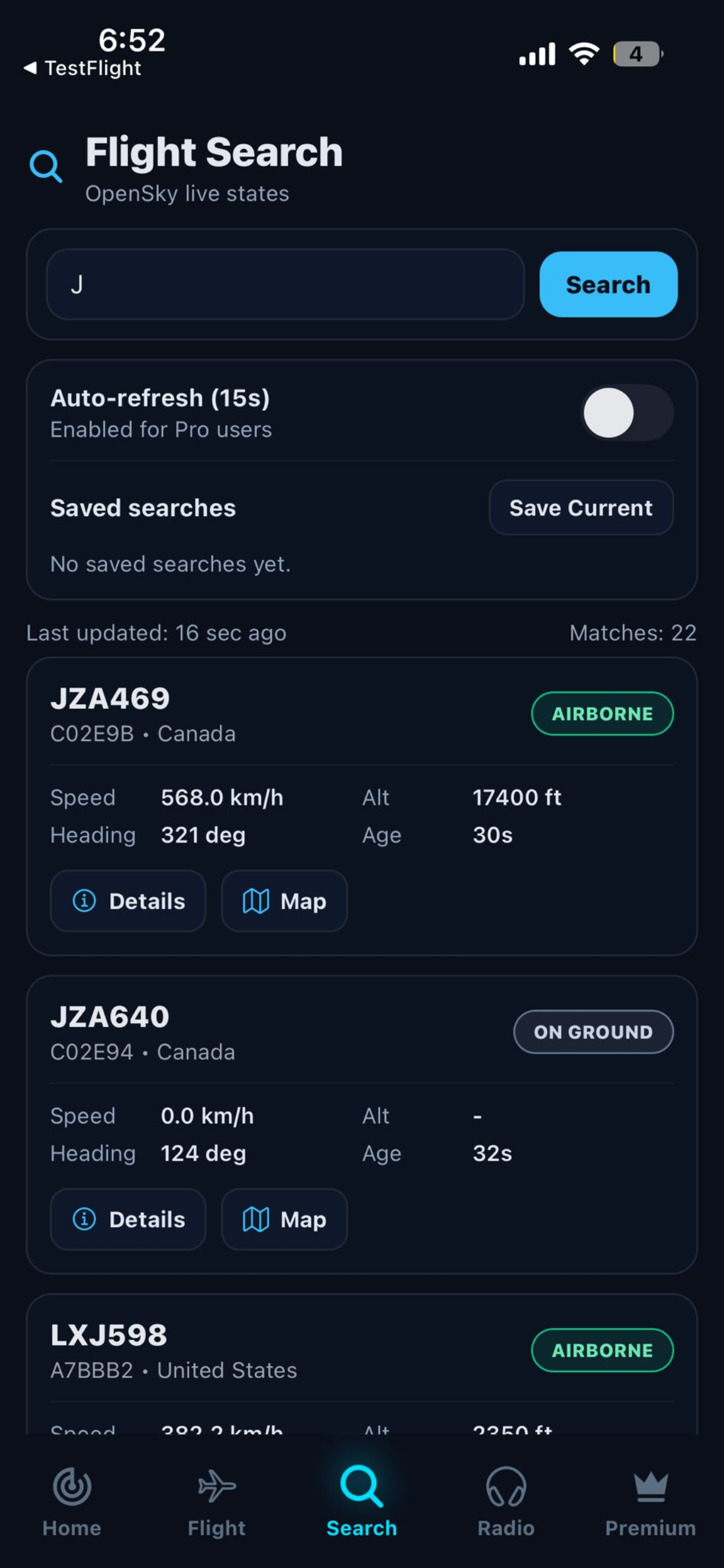 Air Traffic Control App screenshot 2