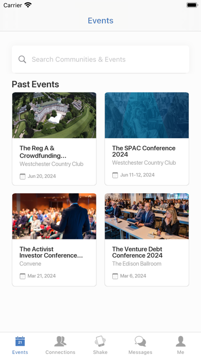 Screenshot #2 pour DealFlow Events Conference App