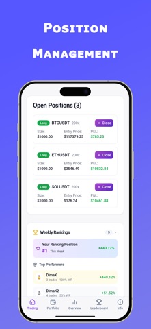 Crypto Trading Simulator App Screenshot 4 of 8